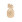 Crocs Jibbitz™ charms Gold Pineapple